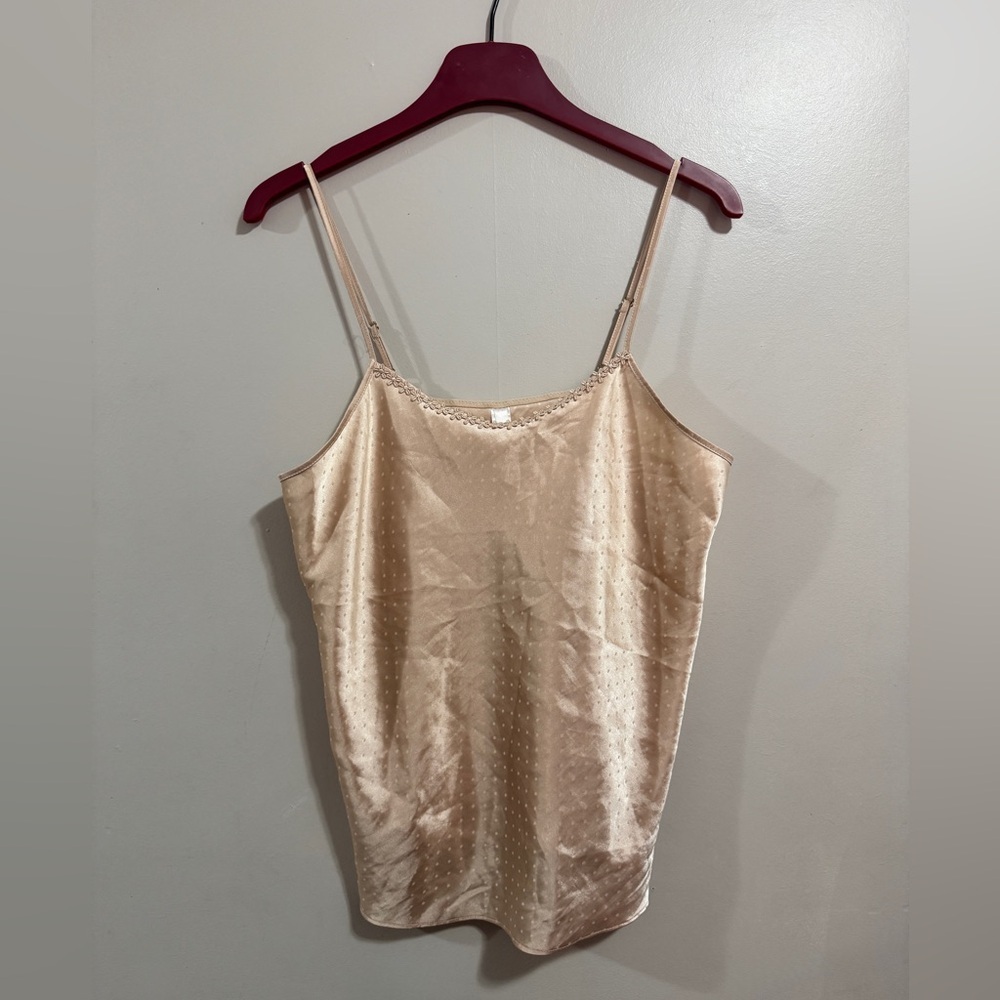 Flora by Flora Nikrooz Champagne Cami Woman’s Size Large